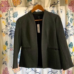 J Crew Going Out Blazer in Heather Twill 10 petite
